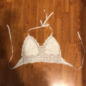 Boho Crochet halter top